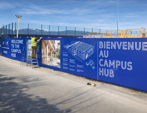 60 mètres de palissades de chantier